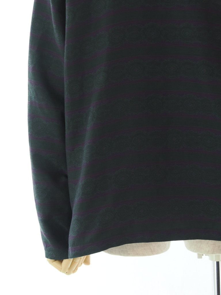 Needles ˡɥ륺 - Cardigan Jacket ǥ󥸥㥱å - PE/C Fine Pattern Stripe Jq. - Green