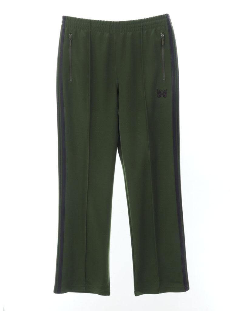 Needles ニードルズ - Track Pant トラックパンツ - Poly Smooth - Olive オリーブ