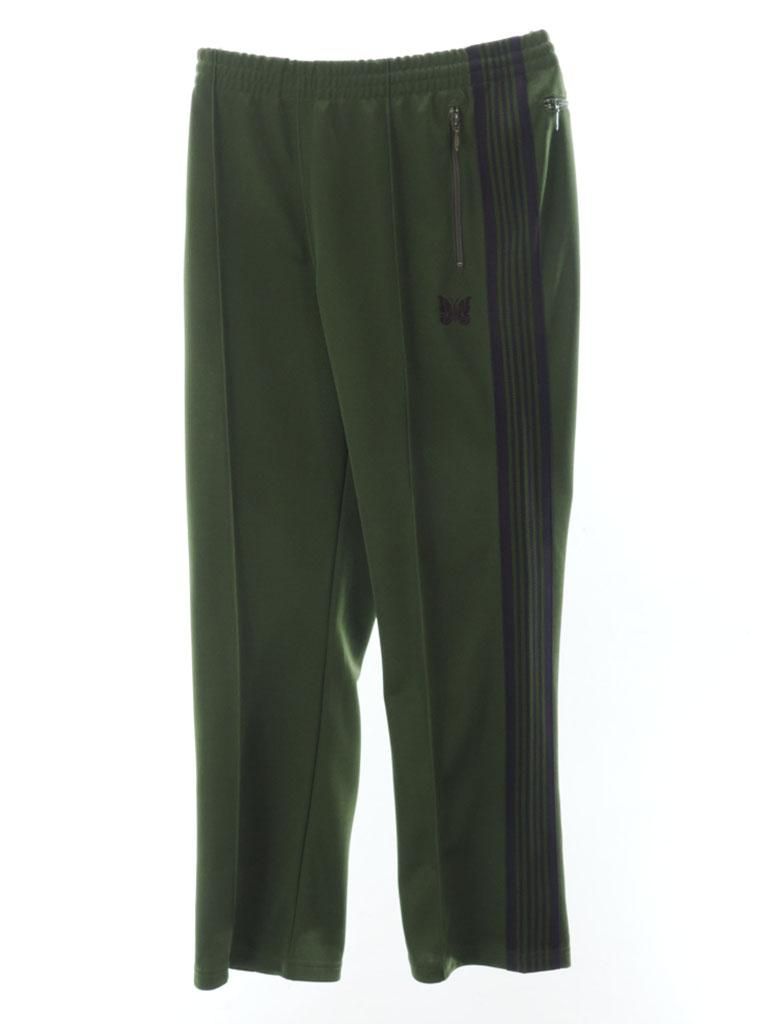 Needles ニードルズ - Track Pant トラックパンツ - Poly Smooth - Olive オリーブ