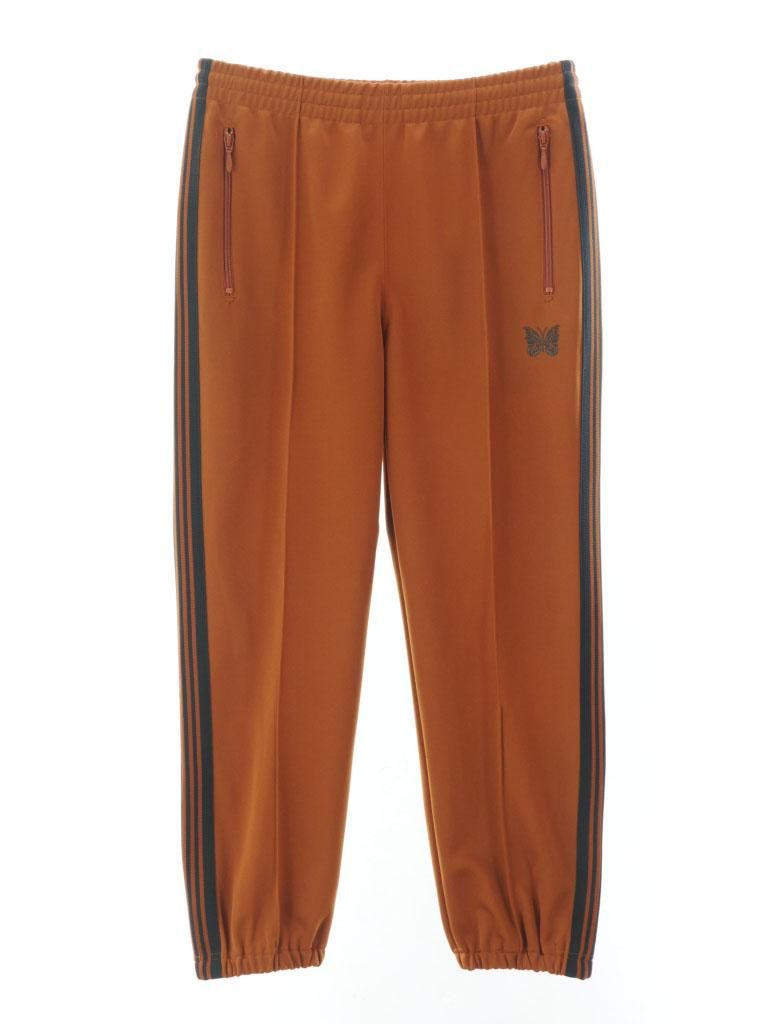 Needles ニードルズ - Zipped Track Pant ジップドトラックパンツ - Poly Smooth - Rust ラスト