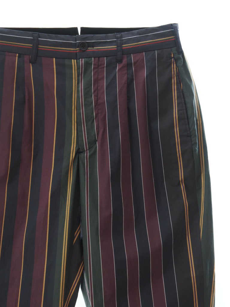 Engineered Garments エンジニアドガーメンツ - Andover Pant　アンドーバーパンツ - Regimental Stripe - Multi Color