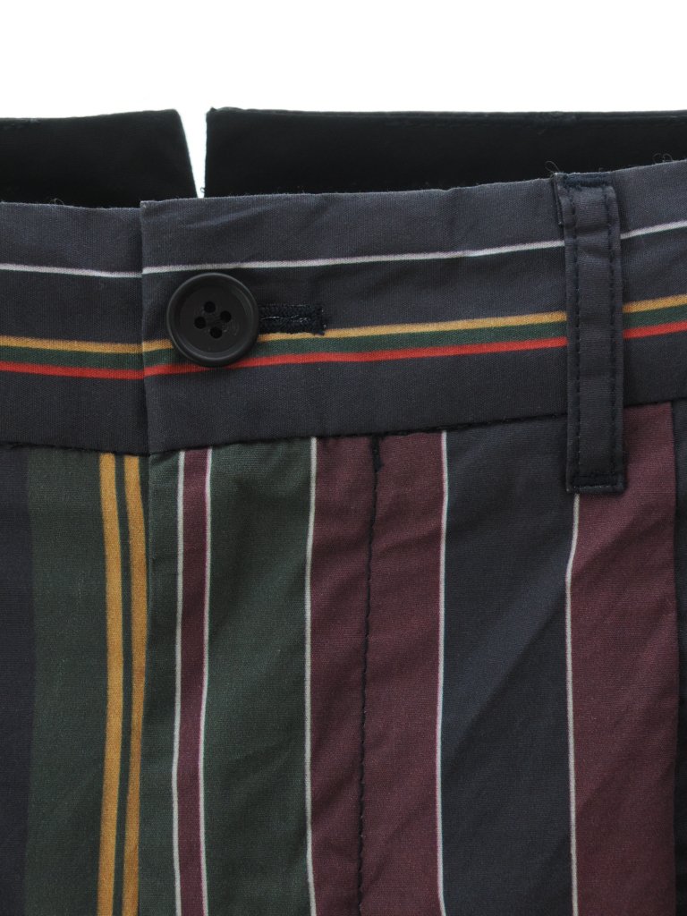 Engineered Garments エンジニアドガーメンツ - Andover Pant　アンドーバーパンツ - Regimental Stripe - Multi Color