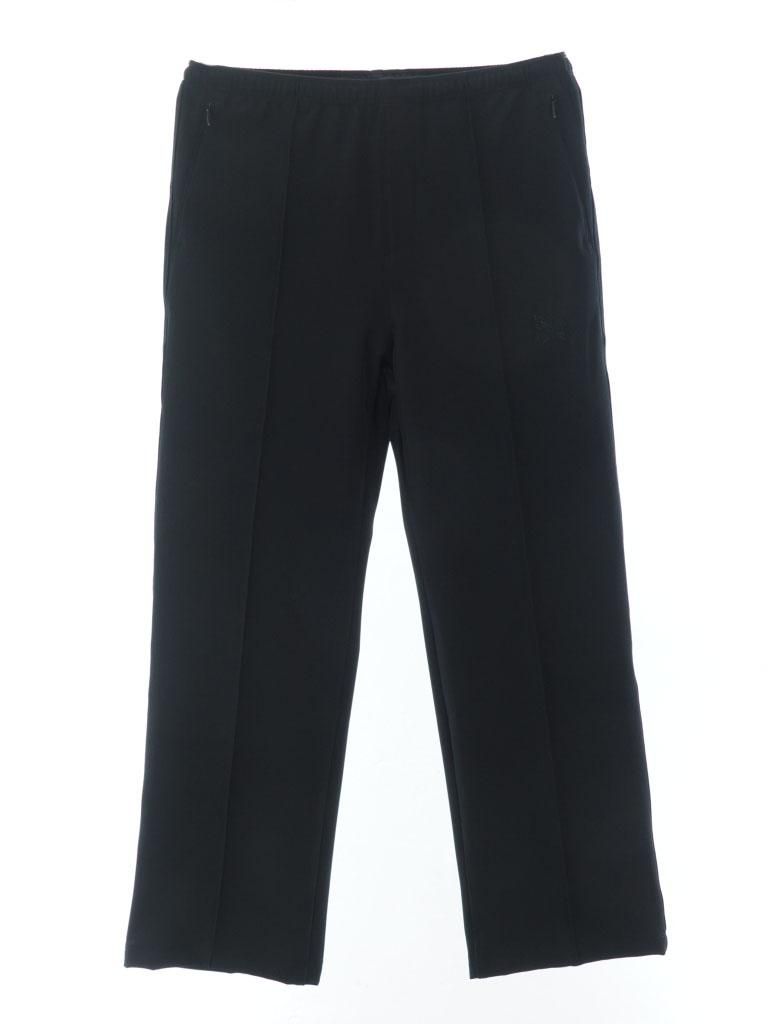 Needles ニードルズ - W.U. Straight Pant ウォームアップストレートパンツ - PE/R/PU Cavalry Twill  - Black