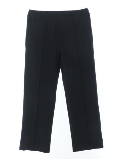 Needles ニードルズ - W.U. Straight Pant ウォームアップストレートパンツ - PE/R/PU Cavalry Twill  - Black