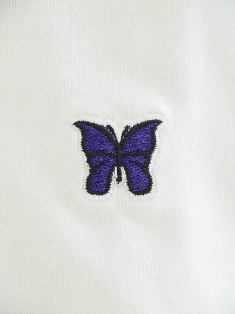 Needles ニードルズ - S/S Crew Neck Tee ショートスリーブクルーネックティー - Poly Jersey - White