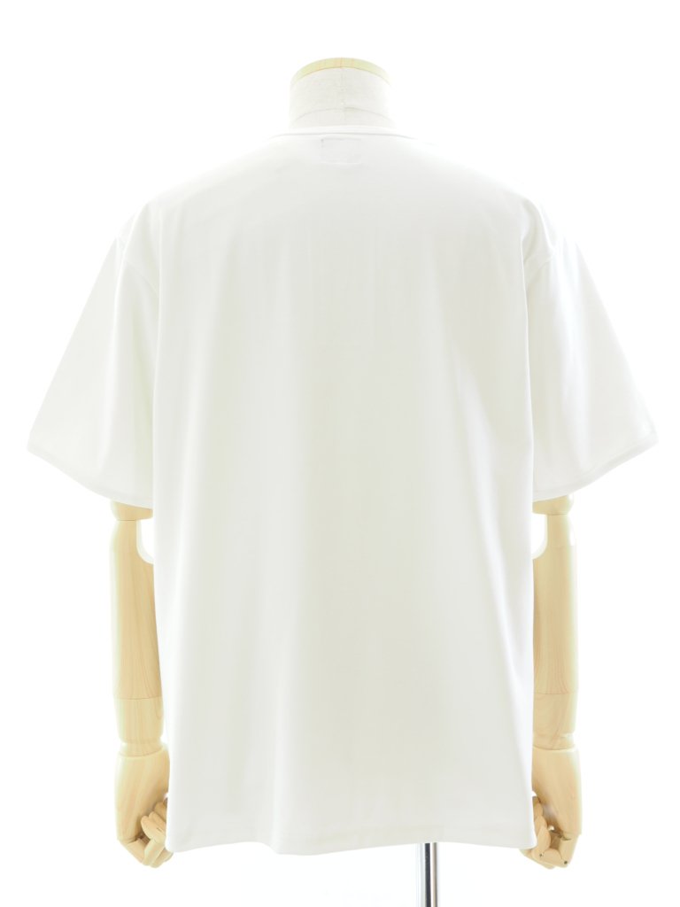 Needles ˡɥ륺 - S/S Henley Neck Tee 硼ȥ꡼֥إ꡼ͥåƥ - Poly Jersey - White