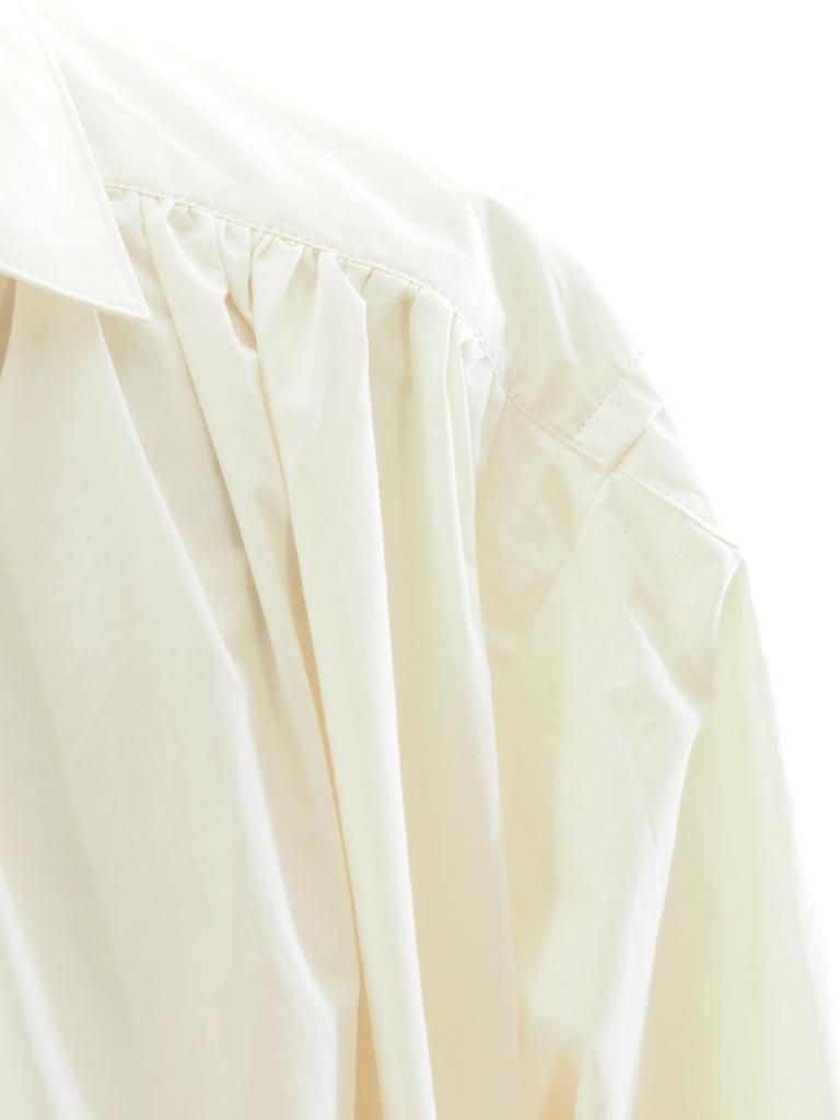 AiE エーアイイー - Painter Shirt ペインターシャツ - Cotton Cloth / Iridescent - Off White
