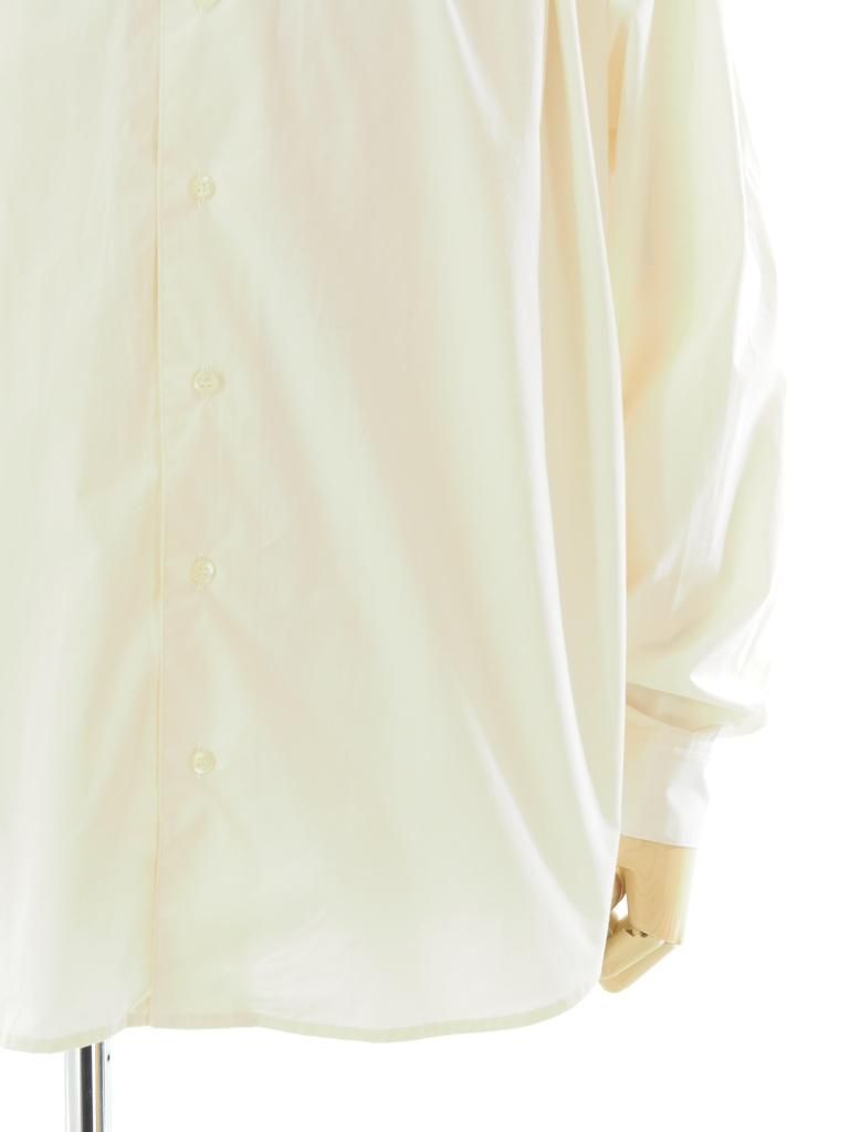 AiE エーアイイー - Painter Shirt ペインターシャツ - Cotton Cloth / Iridescent - Off White