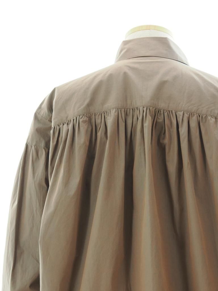 AiE エーアイイー - Painter Shirt ペインターシャツ - Cotton Cloth / Iridescent - Khaki