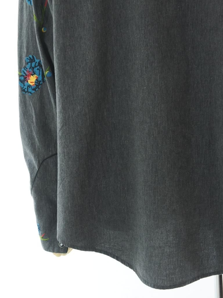 TUITACI 朔 ツイタチ - Icirian Western Shirt - Black