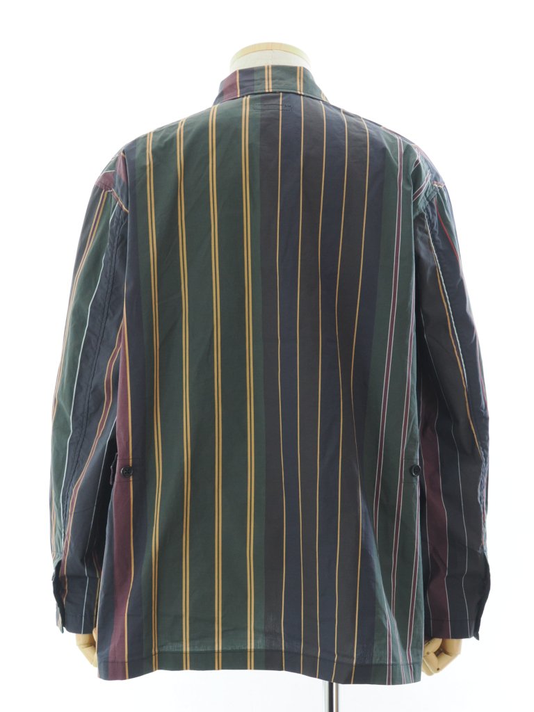 Engineered Garments エンジニアドガーメンツ - Loiter Jacket ロイタージャケット - Regimental Stripe - Multi Color