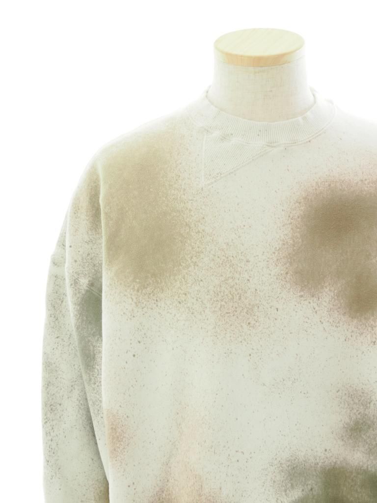 NOMA t.d. ノーマティーディー - Hand Dyed Twist Sweat ハンドダイツイストスウェット - Olive