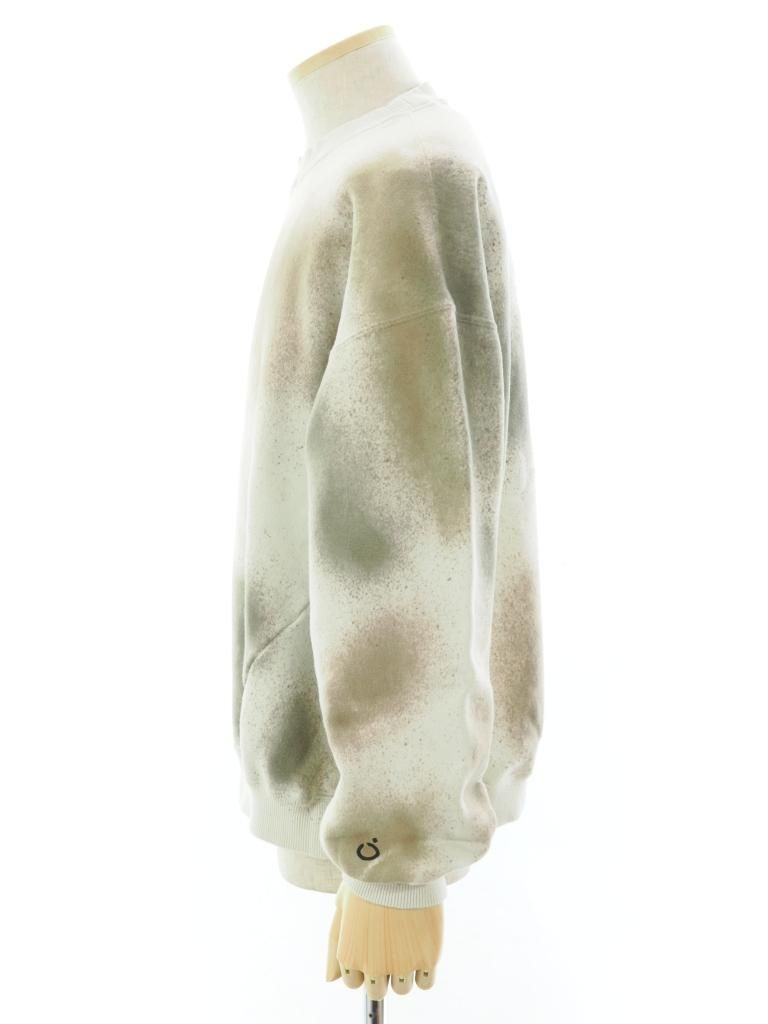 NOMA t.d. ノーマティーディー - Hand Dyed Twist Sweat ハンドダイツイストスウェット - Olive