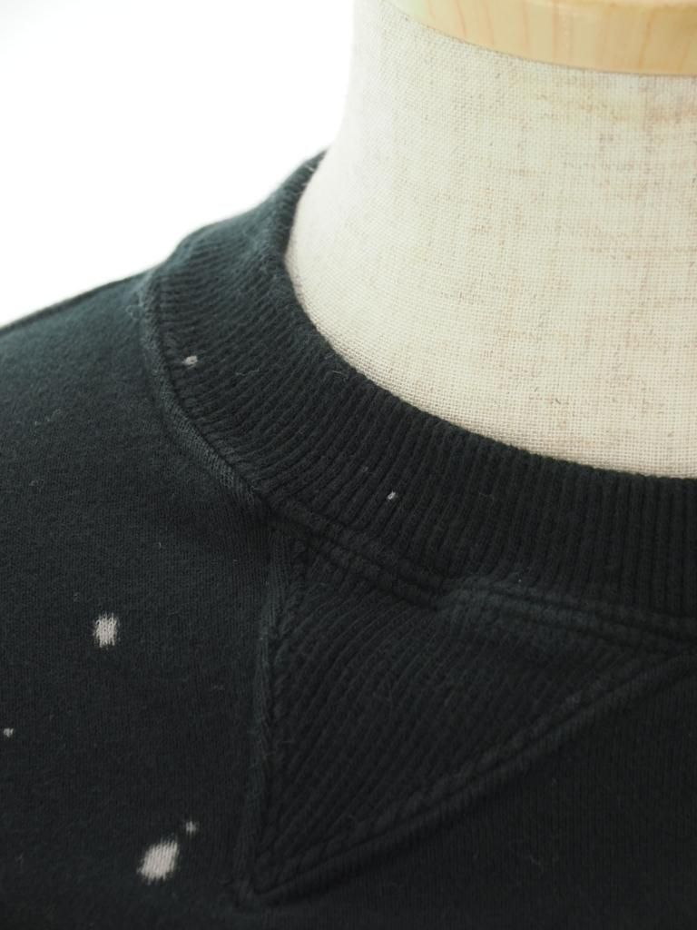 NOMA t.d. ノーマティーディー - Hand Dyed Twist Sweat ハンドダイツイストスウェット - Black