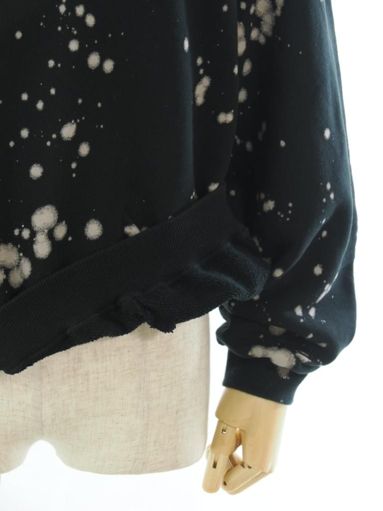 NOMA t.d. ノーマティーディー - Hand Dyed Twist Sweat ハンドダイツイストスウェット - Black