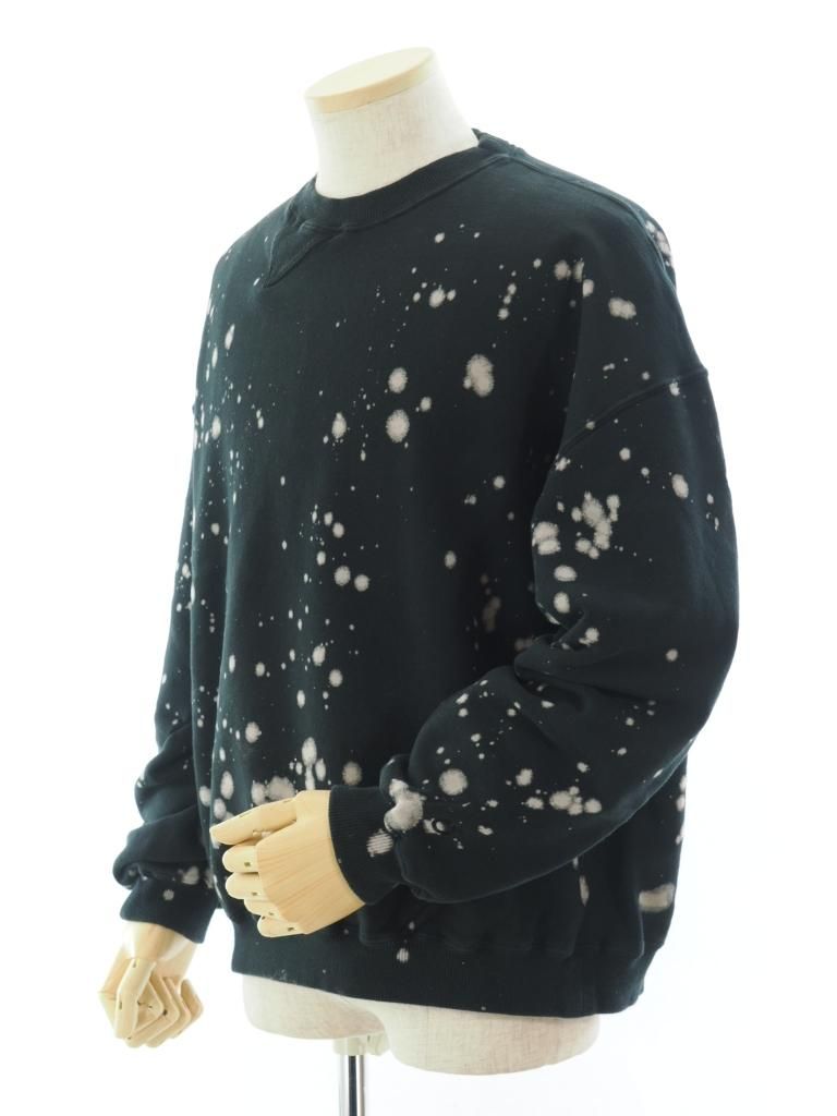 NOMA t.d. Ρޥƥǥ - Hand Dyed Twist Sweat ϥɥĥȥå - Black