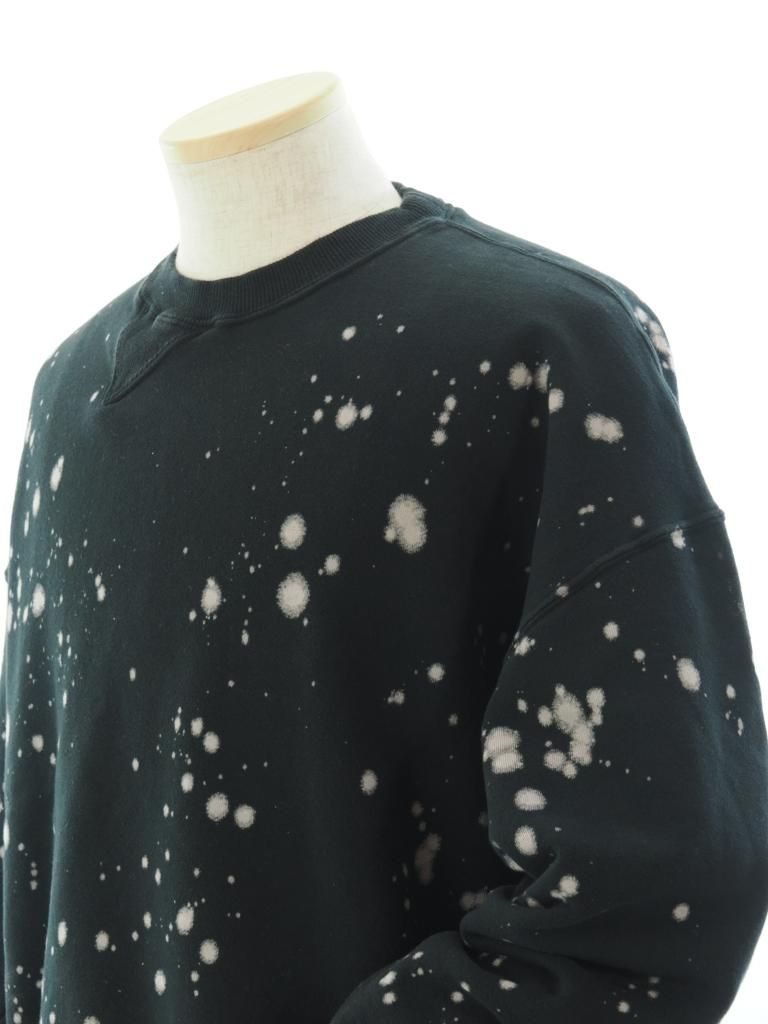 NOMA t.d. ノーマティーディー - Hand Dyed Twist Sweat ハンドダイツイストスウェット - Black