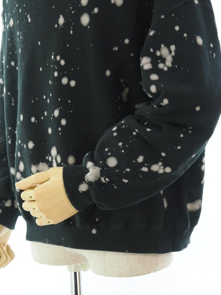 NOMA t.d. ノーマティーディー - Hand Dyed Twist Sweat ハンドダイツイストスウェット - Black