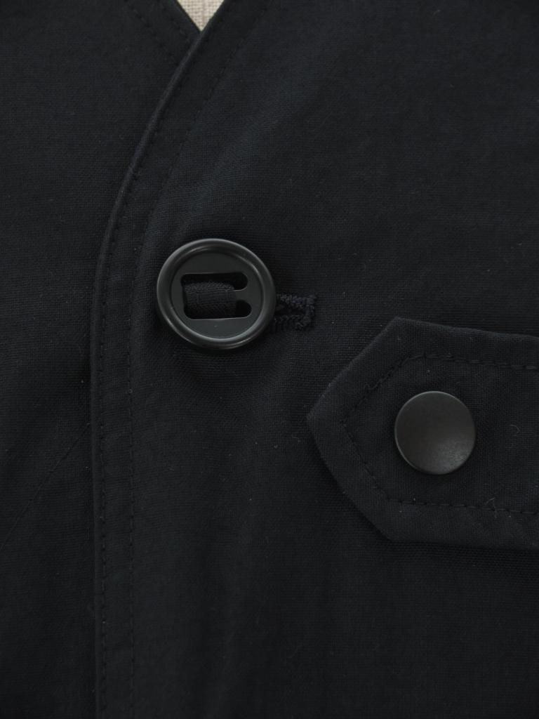 South2 West8 サウスツーウエストエイト - Tenkara Jacket テンカラジャケット - Nylon Oxford - Black