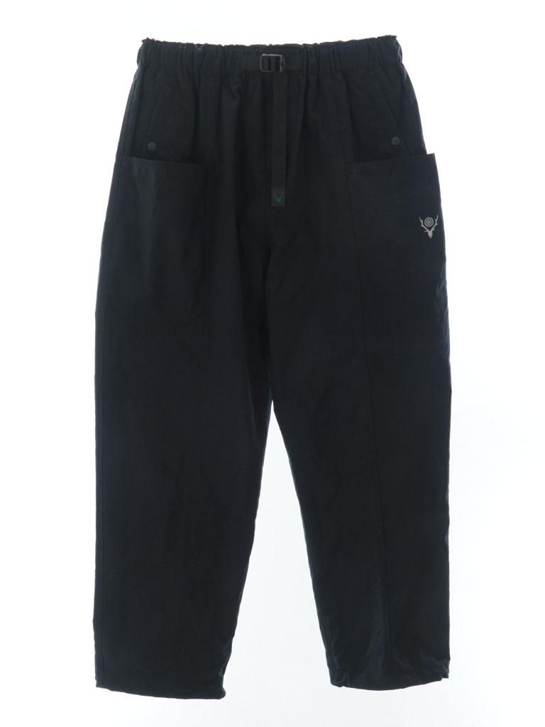 South2 West8 サウスツーウエストエイト - Belted C.S. Pant ベルテッドセンターシームパンツ - Nylon Oxford - Black