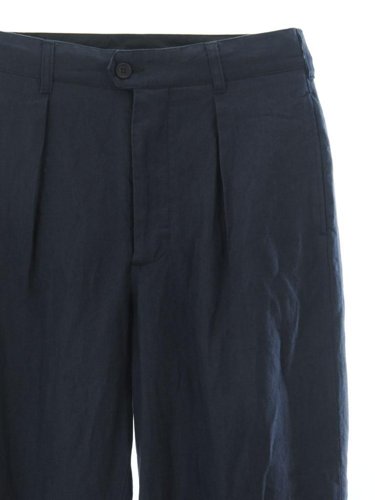 Engineered Garments エンジニアドガーメンツ - Carlyle Pant カーライルパンツ - Linen Twill - Navy