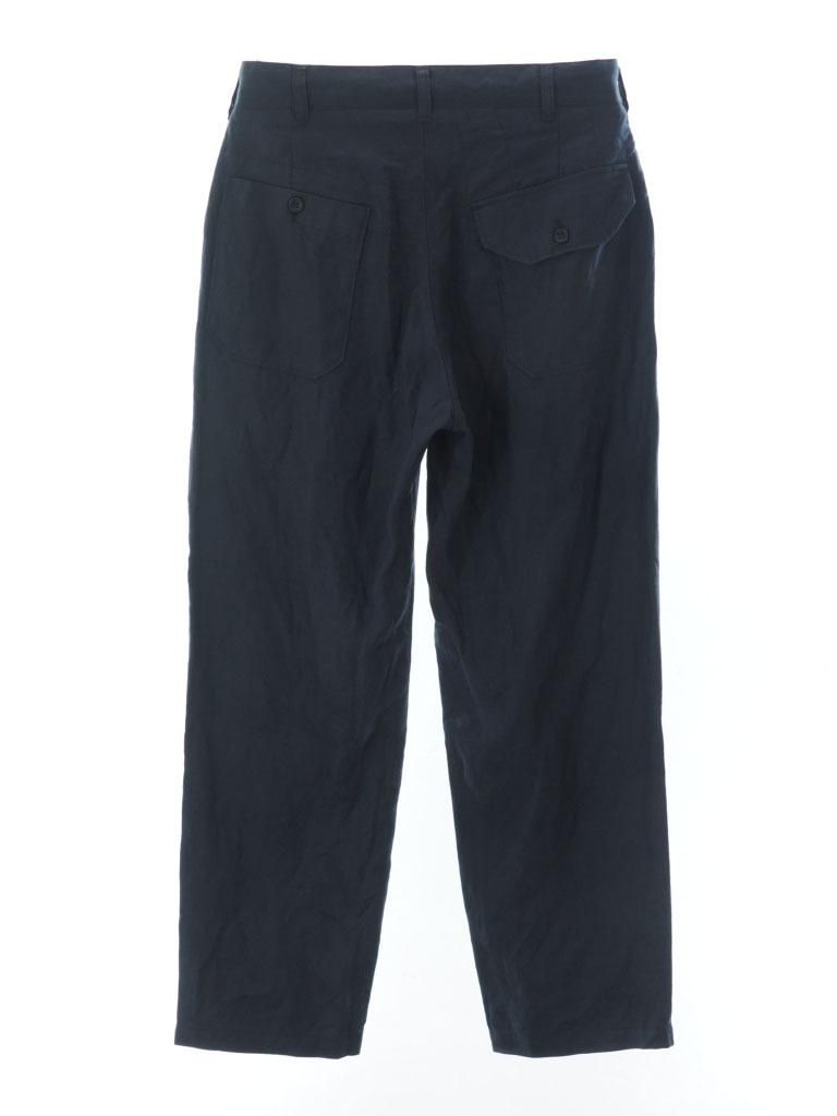 Engineered Garments エンジニアドガーメンツ - Carlyle Pant カーライルパンツ - Linen Twill - Navy