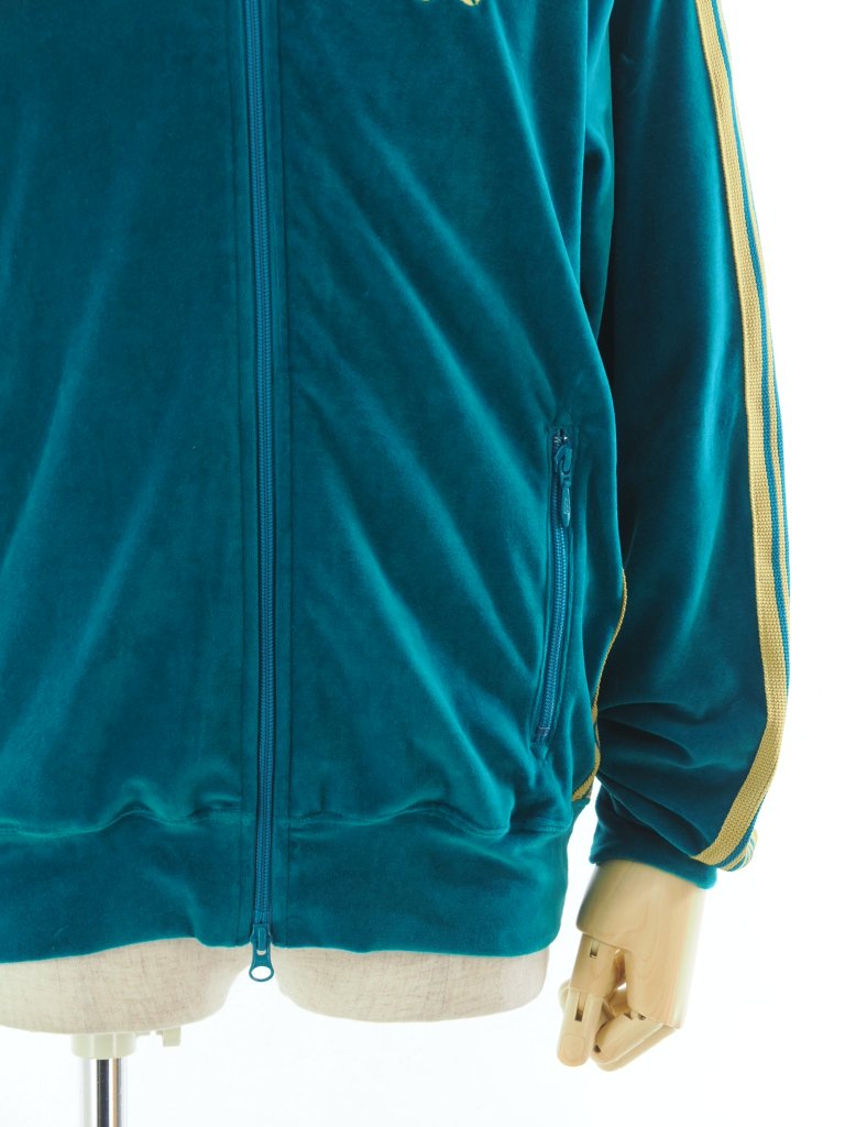 Needles ˡɥ륺 - RC Track Jacket 륷ȥå㥱å - C/Pe Velour - Turquoise