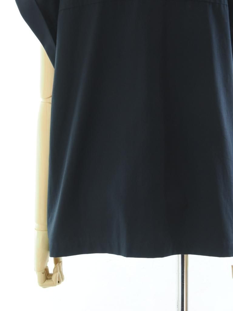 Rhodolirion ロドリリオン - Frill Shirt フリルシャツ - Typewriter - Black
