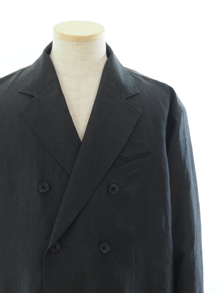 TUITACI  ĥ - Weather Cloth Double Jacket - Black
