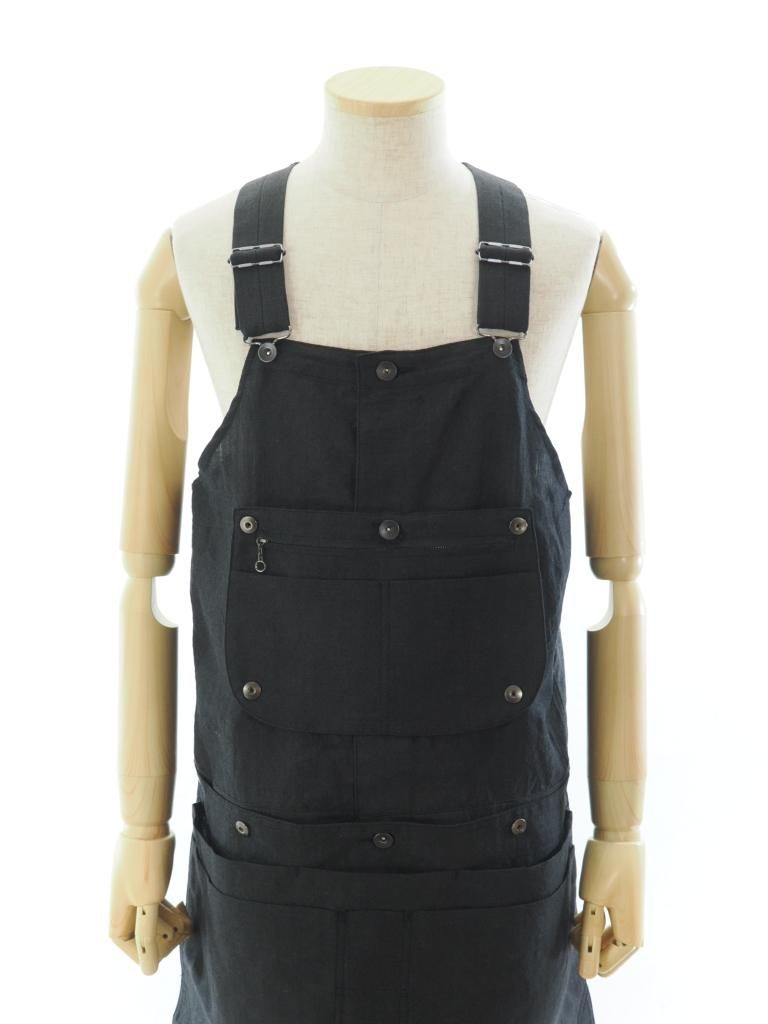 TUITACI 朔 ツイタチ - Weather Cloth Utility Vest - Black