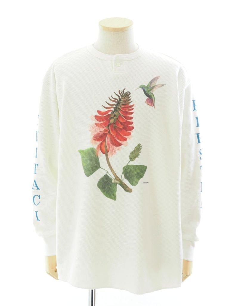 TUITACI 朔 ツイタチ - Deigo Henry Neck Thermal - White