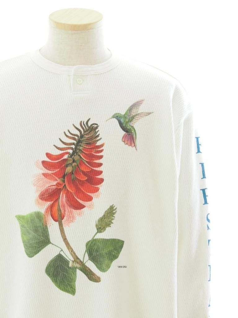 TUITACI 朔 ツイタチ - Deigo Henry Neck Thermal - White