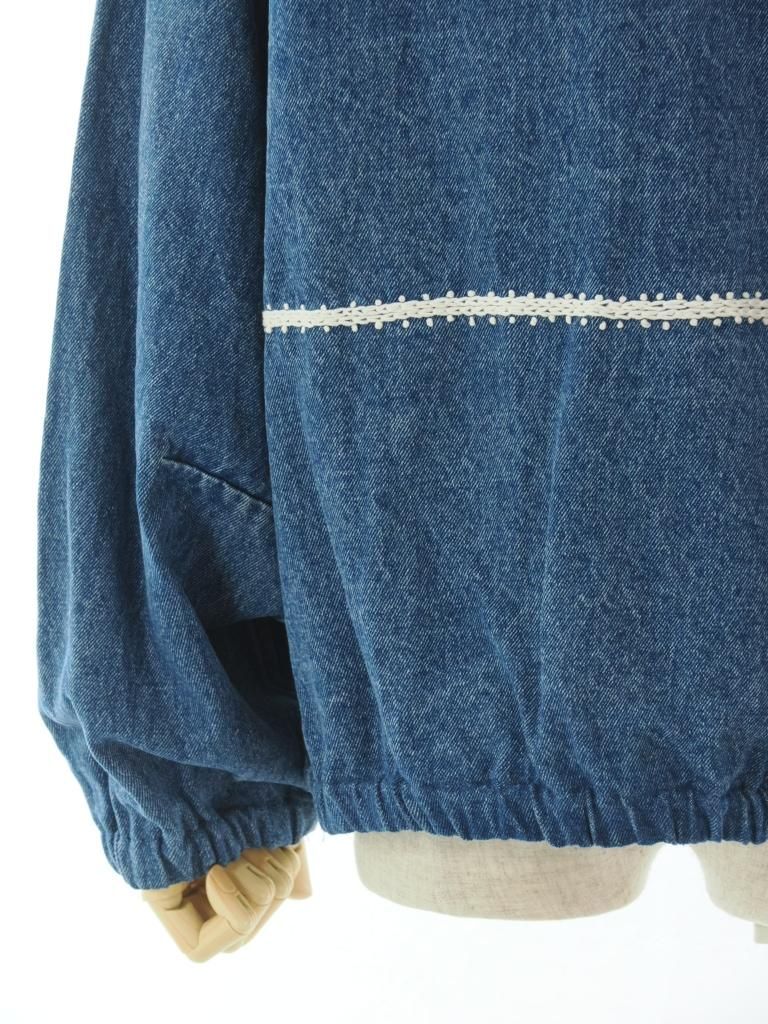 NOMA t.d. Ρޥƥǥ - Bandana Hand Embroidery Jacket - Indigo