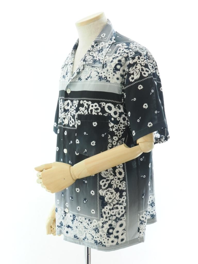 NOMA t.d. ノーマティーディー - Summer Shirt サマーシャツ - Draw Your Garden - Black