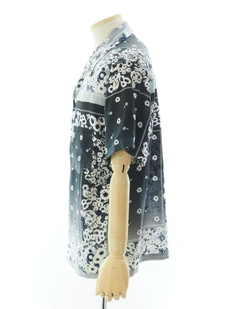 NOMA t.d. ノーマティーディー - Summer Shirt サマーシャツ - Draw Your Garden - Black