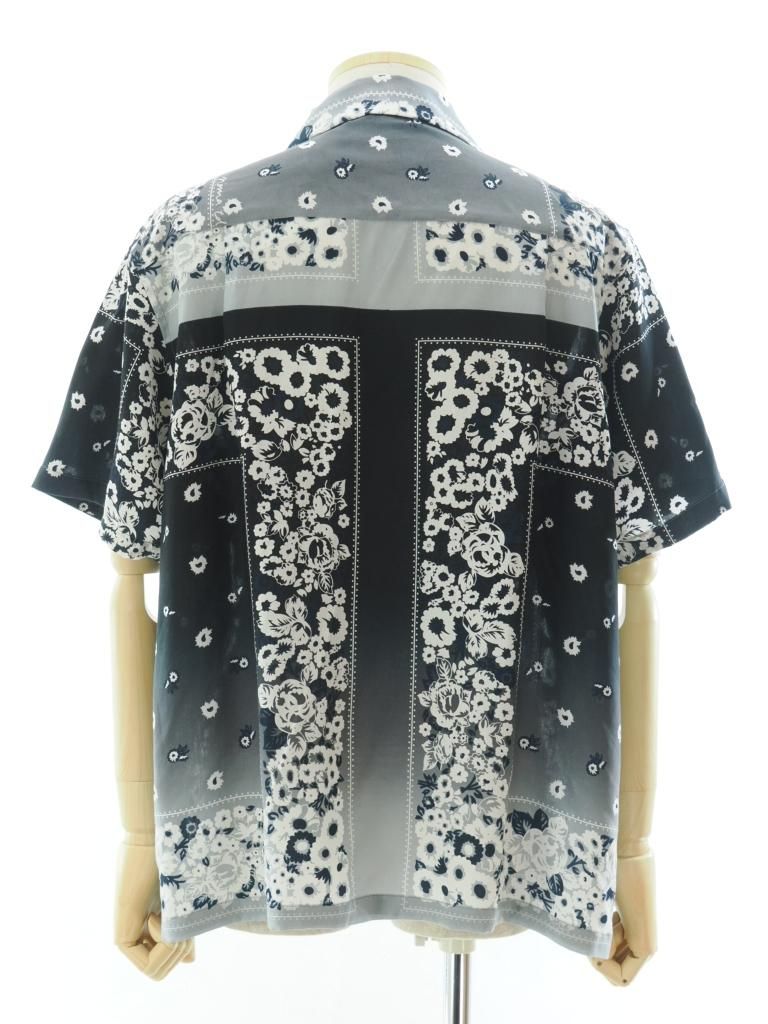 NOMA t.d. ノーマティーディー - Summer Shirt サマーシャツ - Draw Your Garden - Black