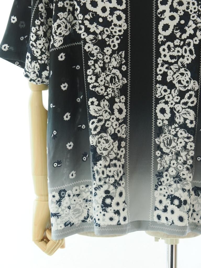 NOMA t.d. ノーマティーディー - Summer Shirt サマーシャツ - Draw Your Garden - Black