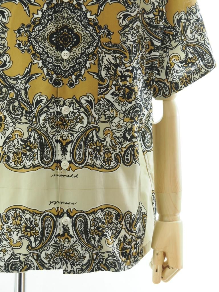 NOMA t.d. Ρޥƥǥ - Summer Shirt ޡ - Between Flower & Paisley - Beige