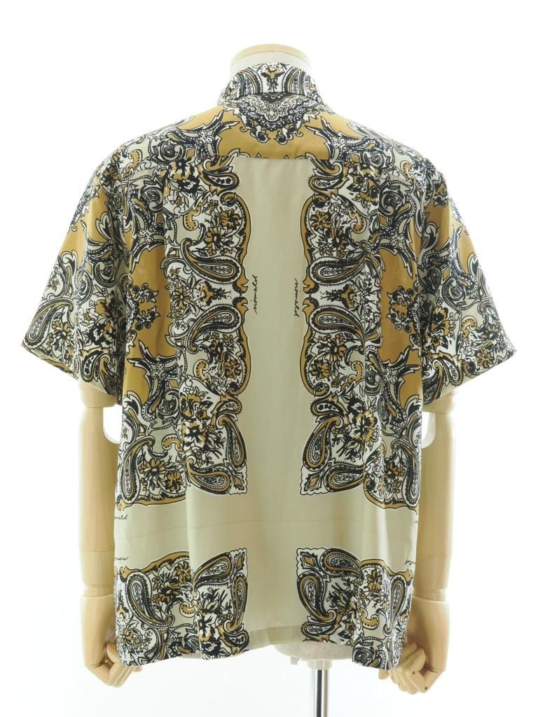 NOMA t.d. Ρޥƥǥ - Summer Shirt ޡ - Between Flower & Paisley - Beige