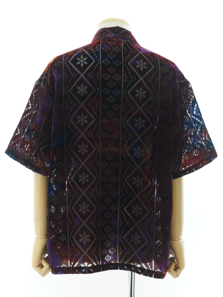 TUITACI  ĥ - Vintage Lace Velvet Shirt ӥơ졼٥٥åȥ - Purple