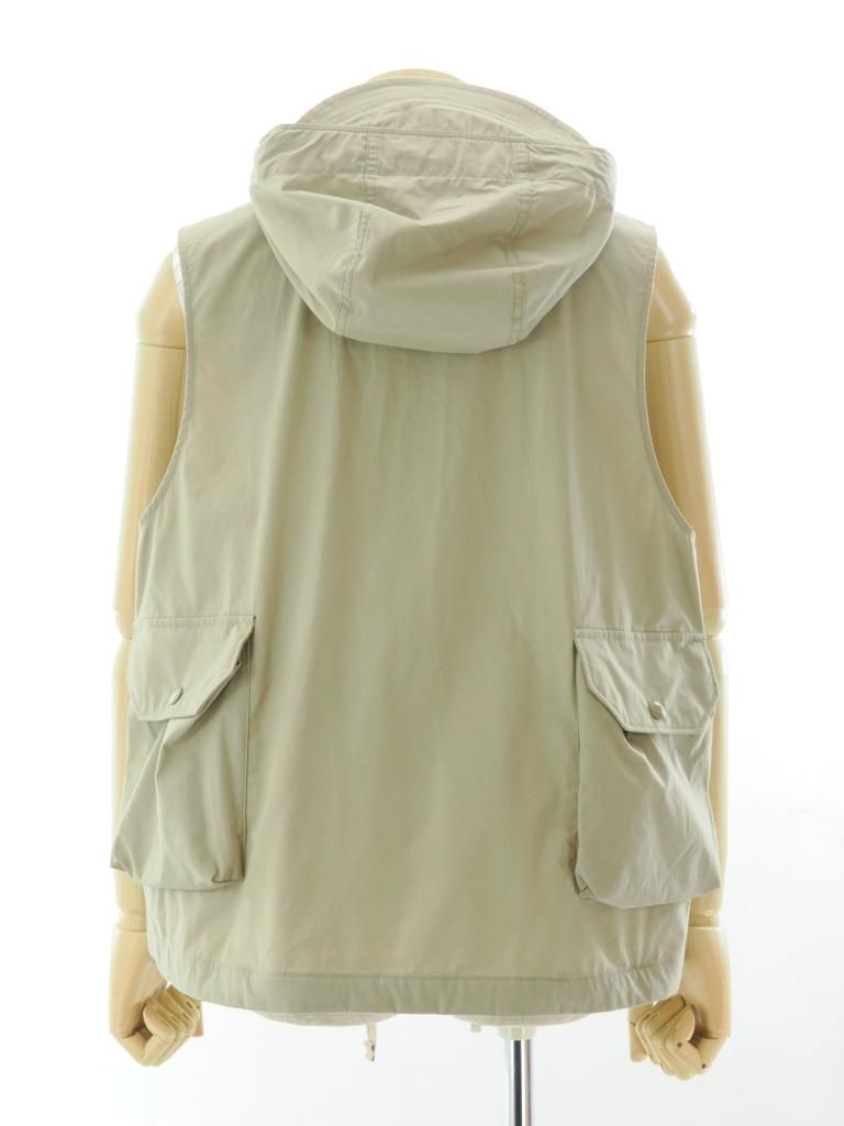 Engineered Garments エンジンニアドガーメンツ - Field Vest フィールドベスト - Cotton Duracloth Poplin - Khaki