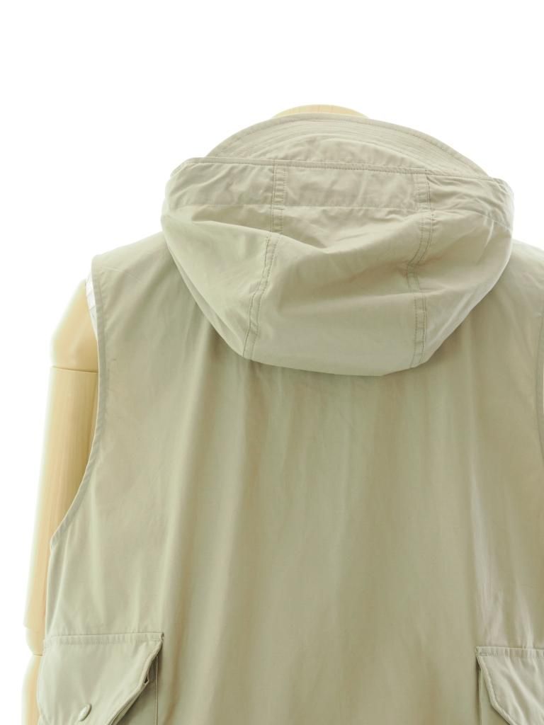 Engineered Garments エンジンニアドガーメンツ - Field Vest フィールドベスト - Cotton Duracloth Poplin - Khaki
