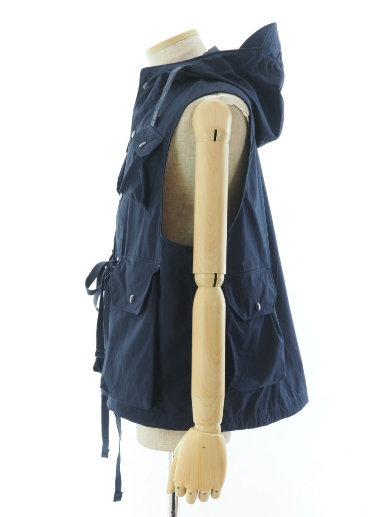 Engineered Garments 󥸥˥ɥ - Field Vest եɥ٥ - Cotton Duracloth Poplin - Navy