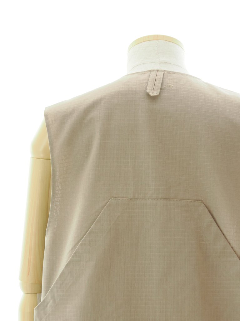 Engineered Garments 󥸥˥ɥ - Fowl Vest ե٥ - Cotton Ripstop - Khaki