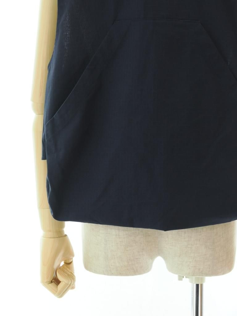 Engineered Garments エンジンニアドガーメンツ - Fowl Vest フォールベスト - Cotton Ripstop - Dk.Navy