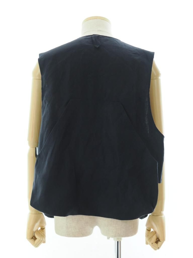 Engineered Garments 󥸥˥ɥ - Fowl Vest ե٥ - Linen Twill - Navy