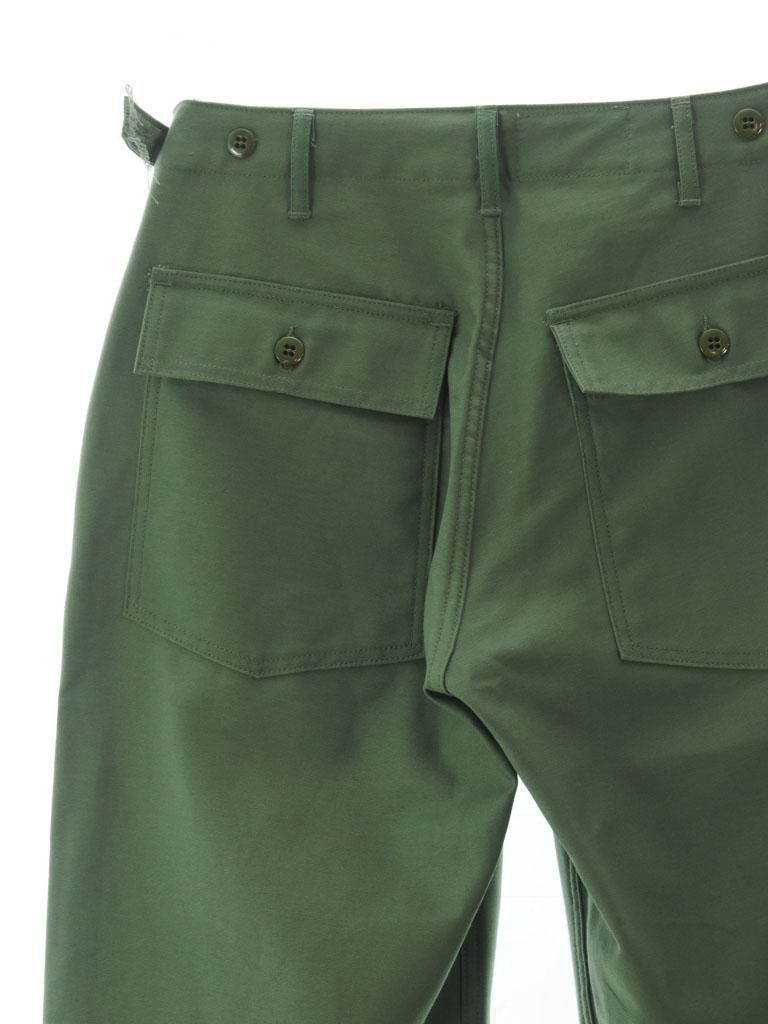 EG WORKADAY イージーワーカデイ - Fatigue Pant ファティーグパンツ - Cotton Reversed Sateen - Olive