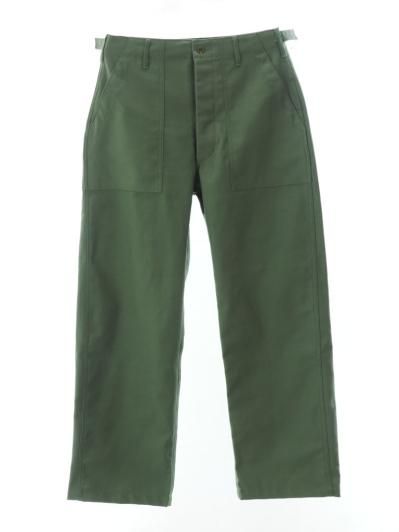 EG WORKADAY イージーワーカデイ - Fatigue Pant ファティーグパンツ - Cotton Reversed Sateen - Olive