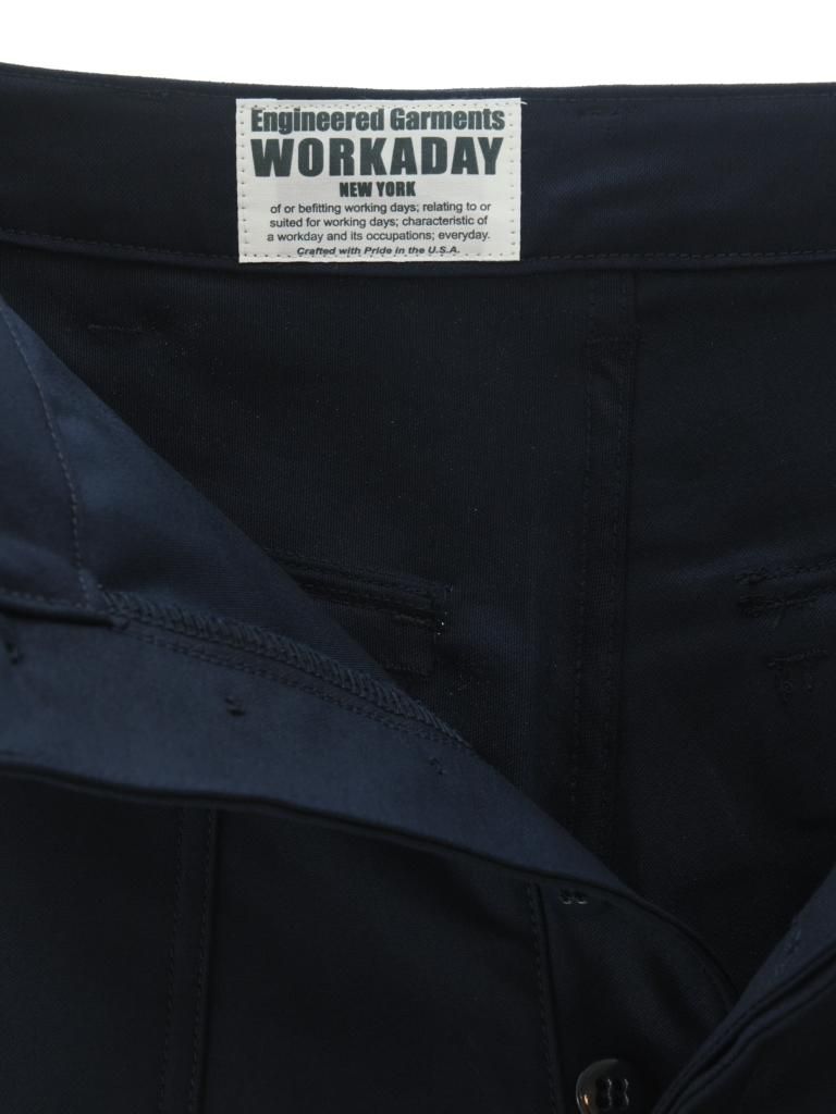 EG WORKADAY イージーワーカデイ - Fatigue Pant ファティーグパンツ - Cotton Reversed Sateen - Dk.Navy