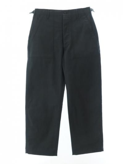 EG WORKADAY イージーワーカデイ - Fatigue Pant ファティーグパンツ - Cotton Reversed Sateen - Black